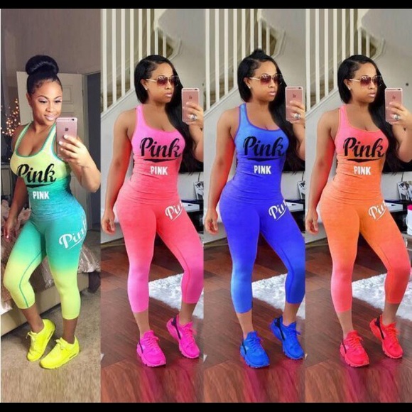 Pink leggings outfit - Picture 2 of 2